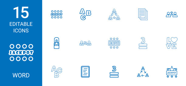 15字图标图片下载