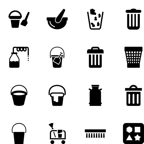 16桶图标图片下载