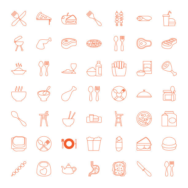 49午餐图标图片下载