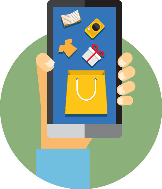 手机与互联网或网上购物图片下载