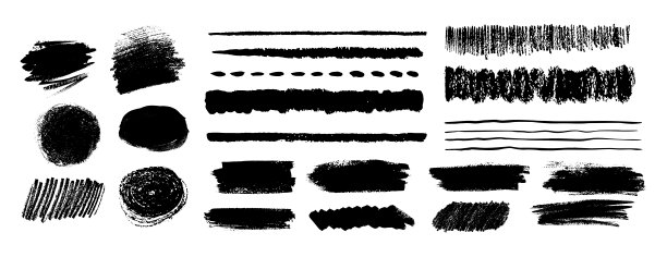 垃圾矢量手绘颜料配音图片下载