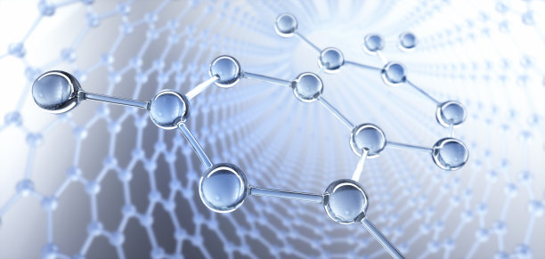 纳米技术分子背景图片下载
