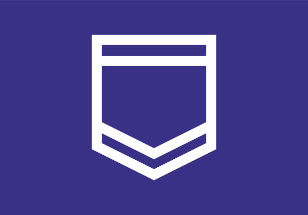 紫白色梯形形状图片下载