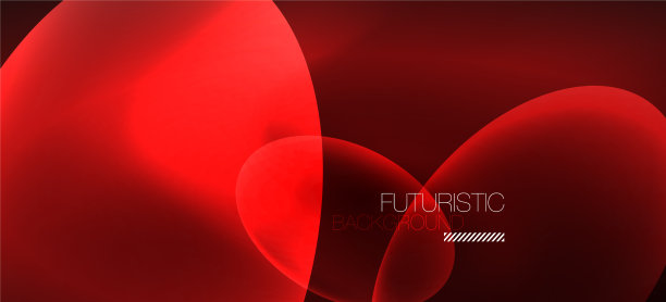 霓虹椭圆抽象背景闪亮明亮图片下载