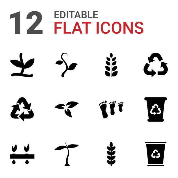 12环保图标图片下载