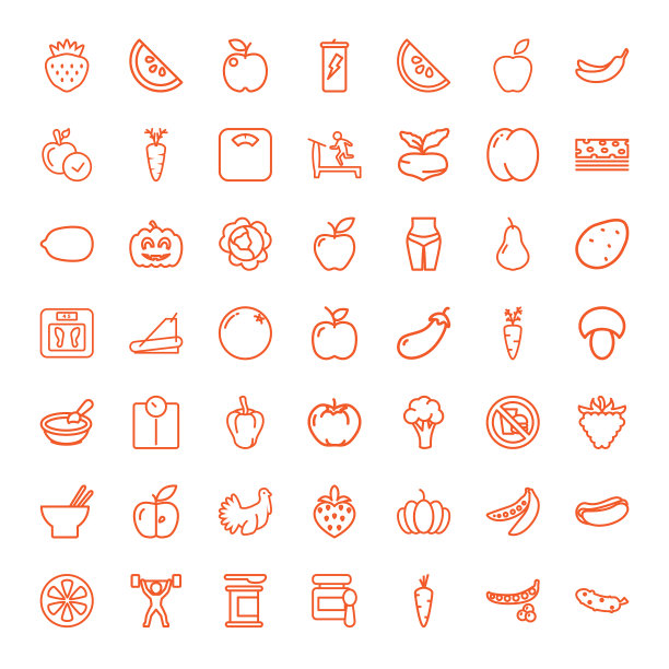 49饮食图标图片下载