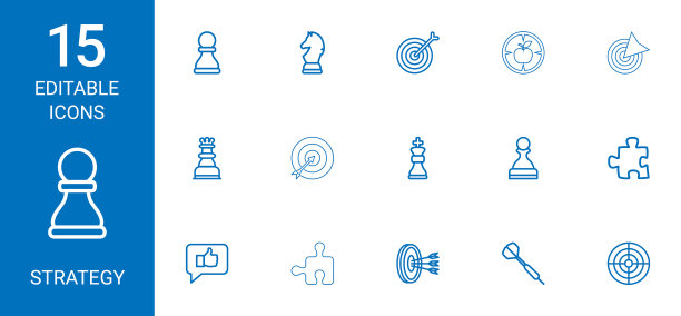 战略的图标图片下载