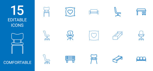 舒适的图标图片下载