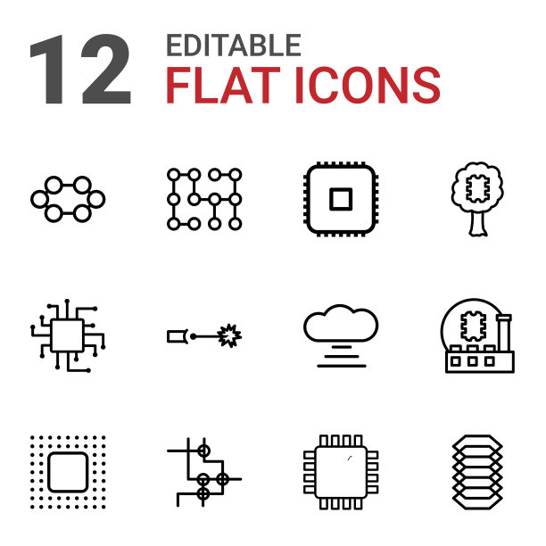 电路的图标图片下载