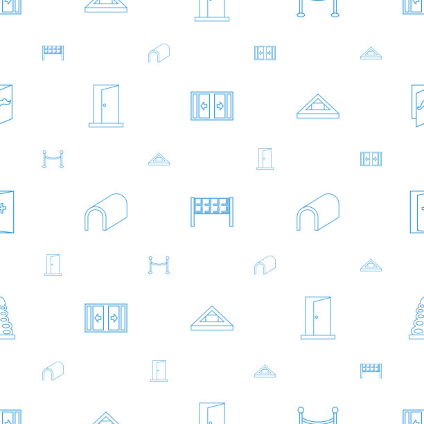 入口图标图案无缝白色背景图片下载