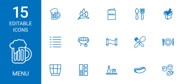 菜单图标图片下载