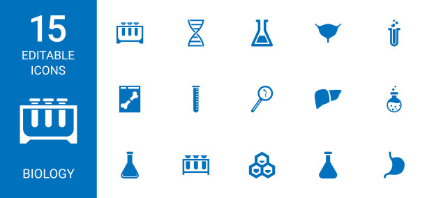 生物学的图标图片下载