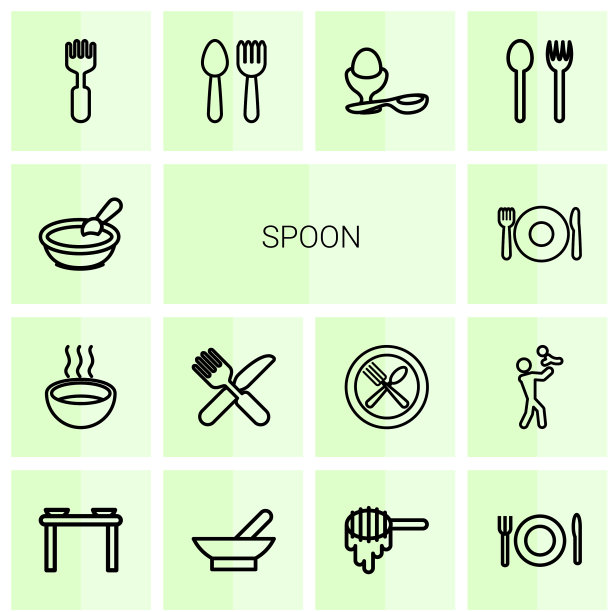 勺子的图标图片下载