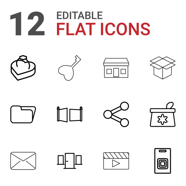 12打开图标图片下载