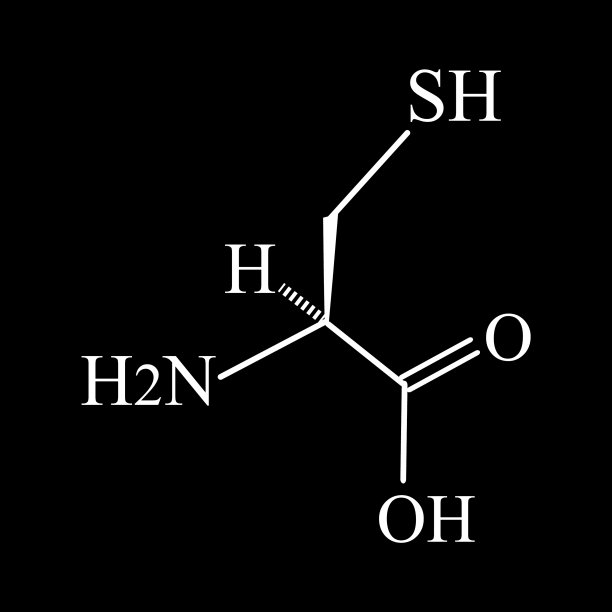半胱氨酸氨基酸半胱氨酸化学分子图片下载