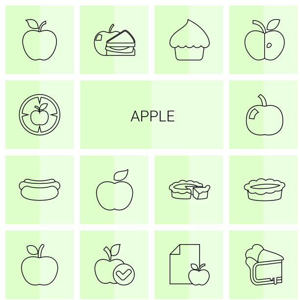 苹果的图标图片下载