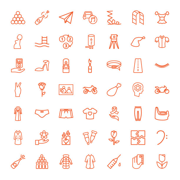 49个草图图标图片下载