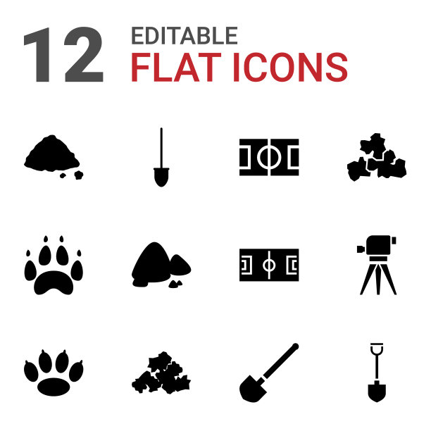 地面的图标图片下载