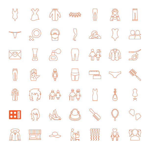 女性的图标图片下载