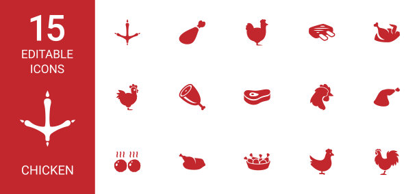 鸡的图标图片下载