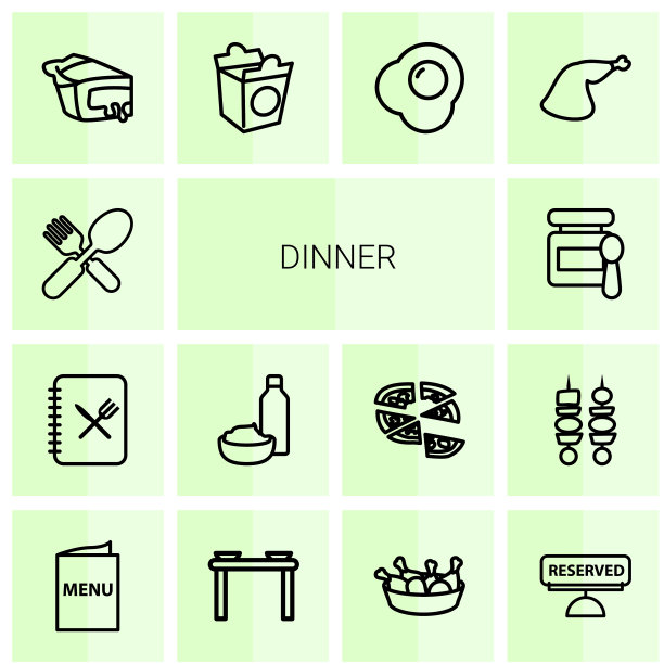 晚餐的图标图片下载