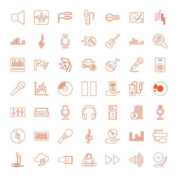 49音频图标图片下载