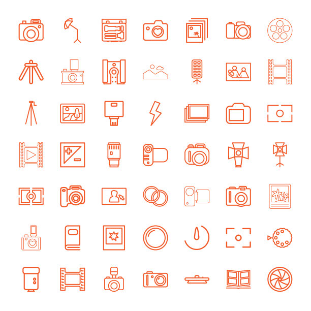 摄影的图标图片下载