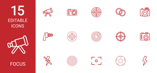 15个重点图标图片下载