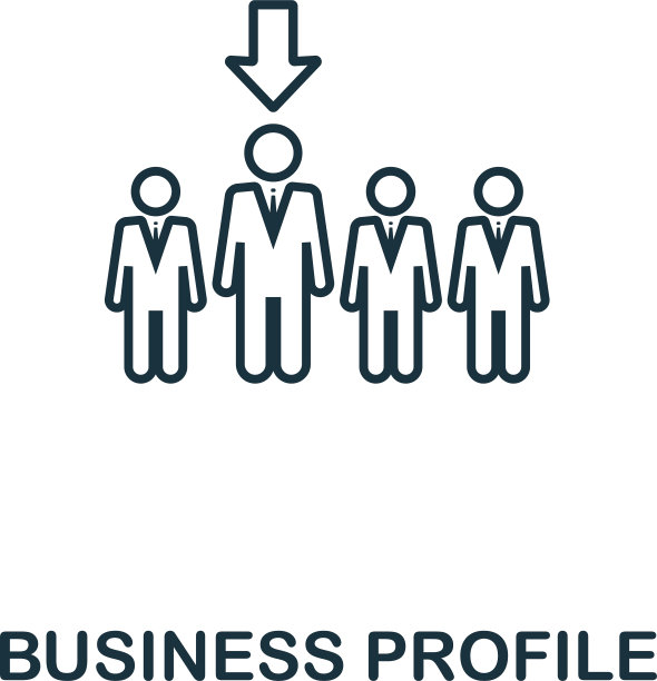 招聘图标符号在大纲风格创意图片下载