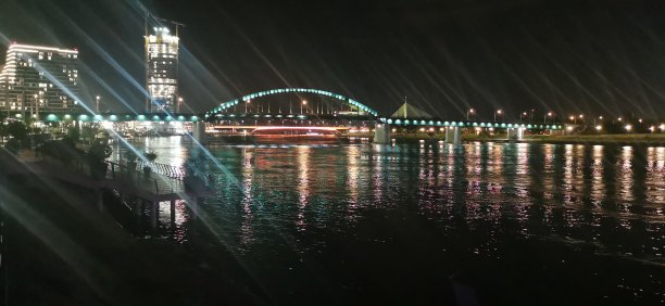 夜间贝尔格莱德图片下载