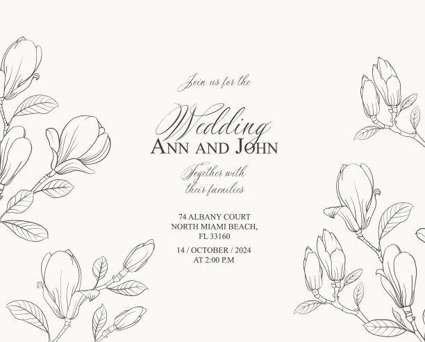 结婚请柬上有习俗的标志和图片下载