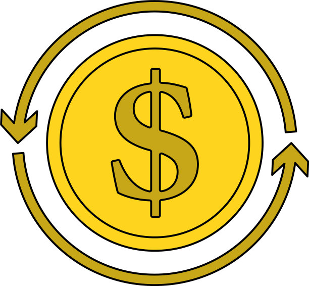现金返还硬币图标图片下载