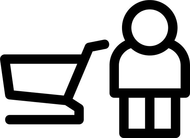 消费者图标或标志孤立标志符号图片下载