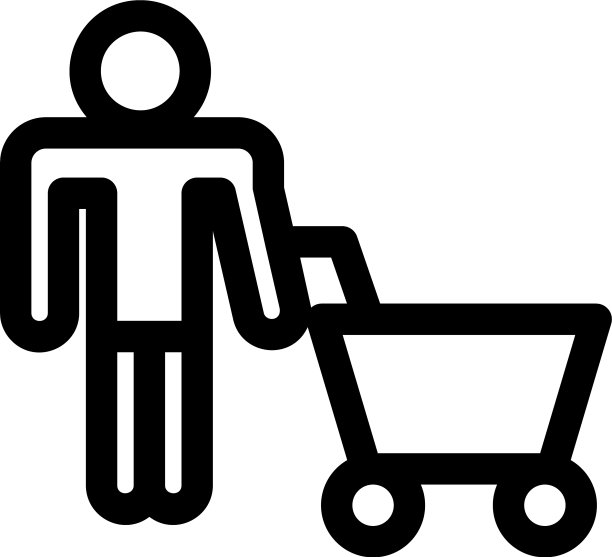 消费者图标或标志孤立标志符号图片下载