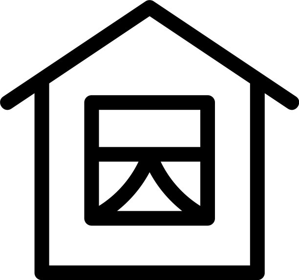 主页图标或标识孤立标志符号图片下载