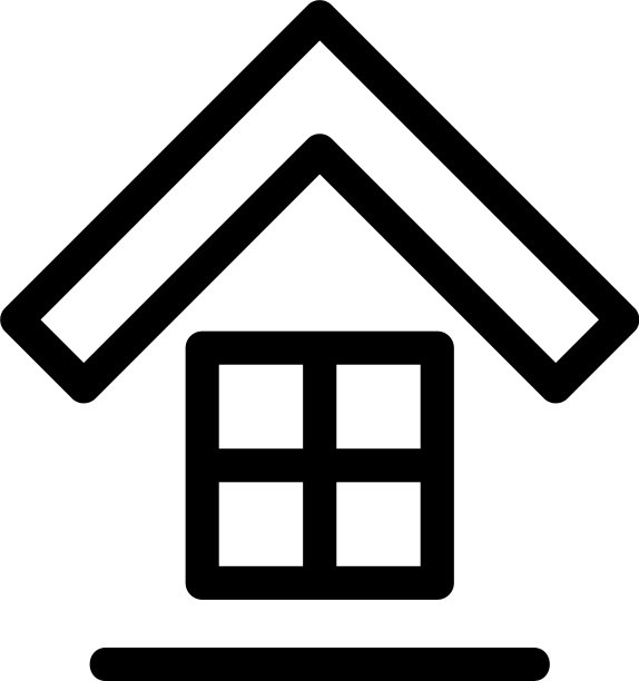 主页图标或标识孤立标志符号图片下载