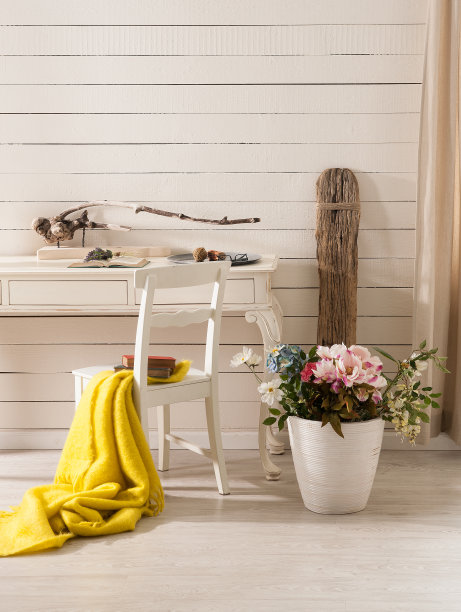 现代家庭室内角落白色纹理的墙壁和窗户图片下载