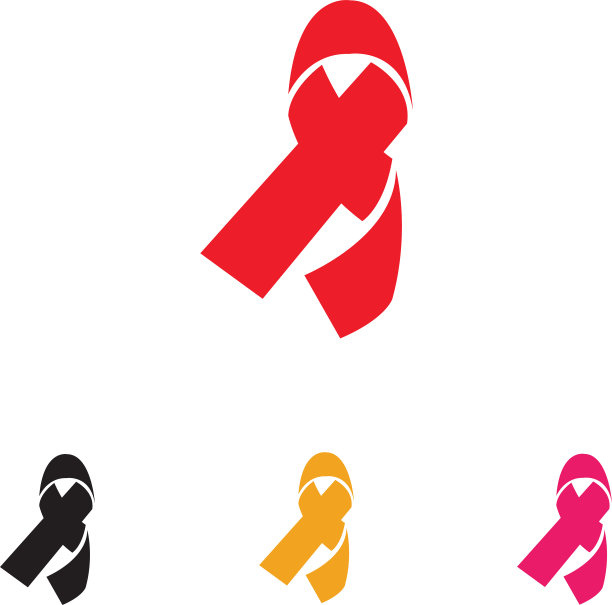 艾滋病的丝带图片下载