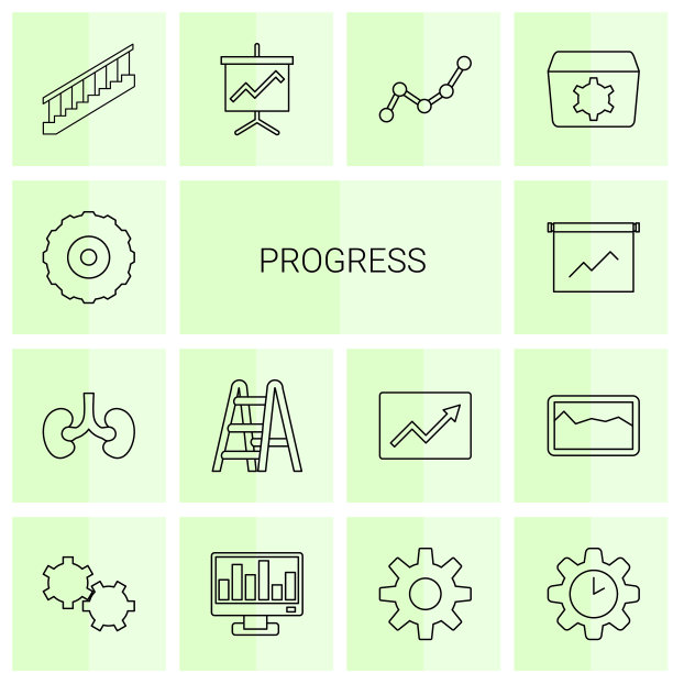 14进步图标图片下载