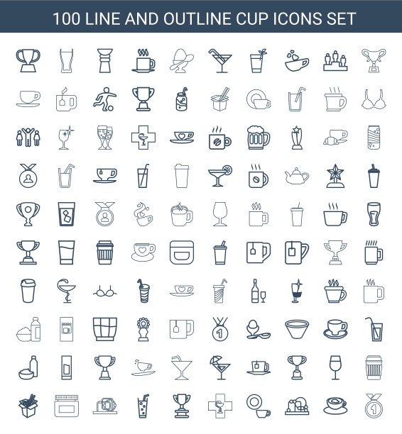 杯的图标图片下载