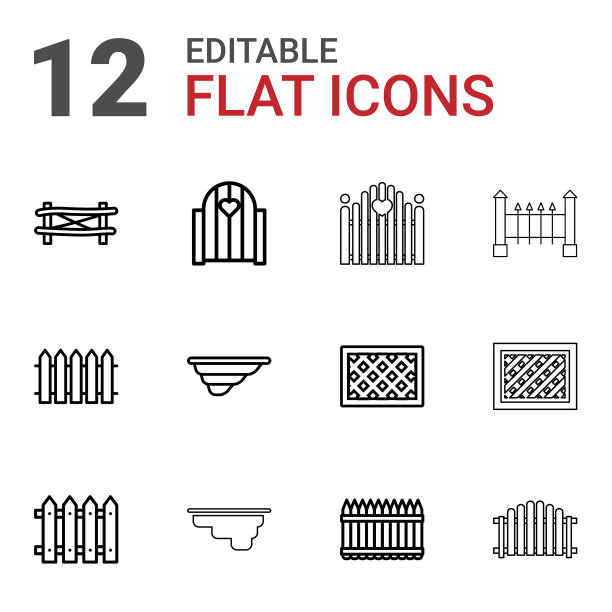 12桩图标图片下载