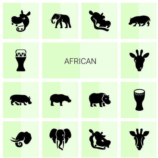 非洲的图标图片下载