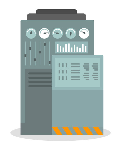 工业机器管道电缆电机图片下载