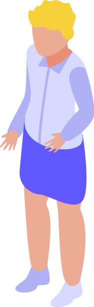 暑期校服图标等距造型图片下载