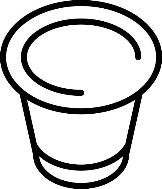 咖啡师胶囊图标轮廓风格图片下载