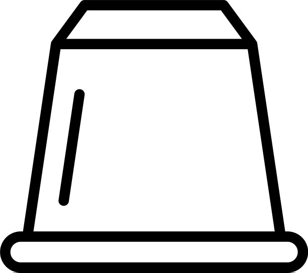 咖啡风味胶囊图标轮廓风格图片下载