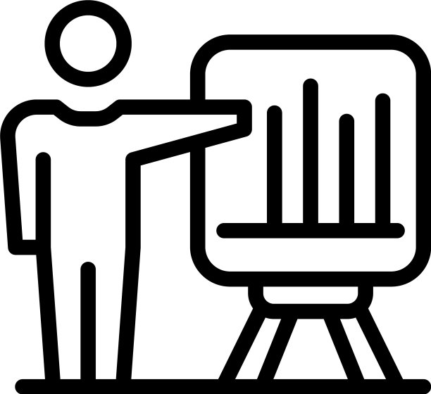 统计权威图标轮廓风格图片下载