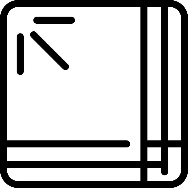 厨房手帕图标轮廓风格图片下载