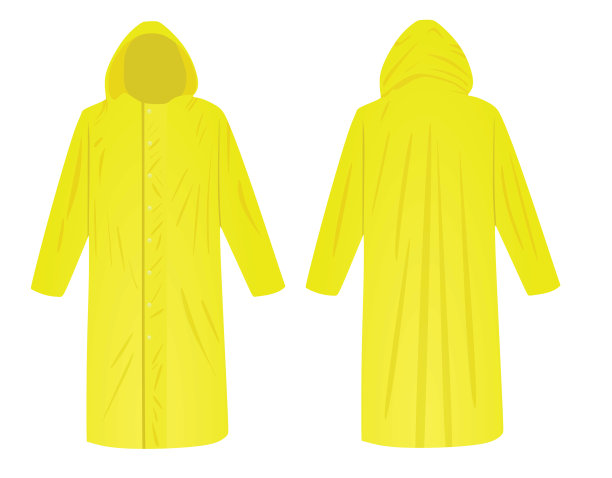 黄色的雨衣图片下载