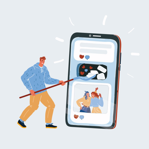 社交网络中的人图片下载